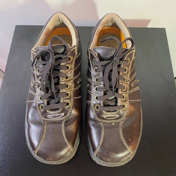 Dr. Martens men’s brown leather oxfords - size 11 - Picture 2 of 10